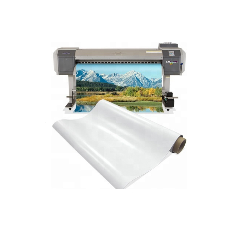  Custom Magnetic Vinyl Sheets with Adhesive PVC 30Mx610x0.5mm for Printing Photos Crafts And Toys Flexible Magnetic Sheets