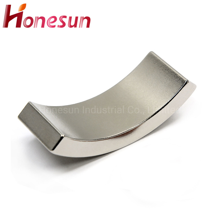 35H 38H 42H 45H 48H 50H Custom Arc Super Strong Rare Earth Permanent Magnets for DC Motor Neodymium Magnets