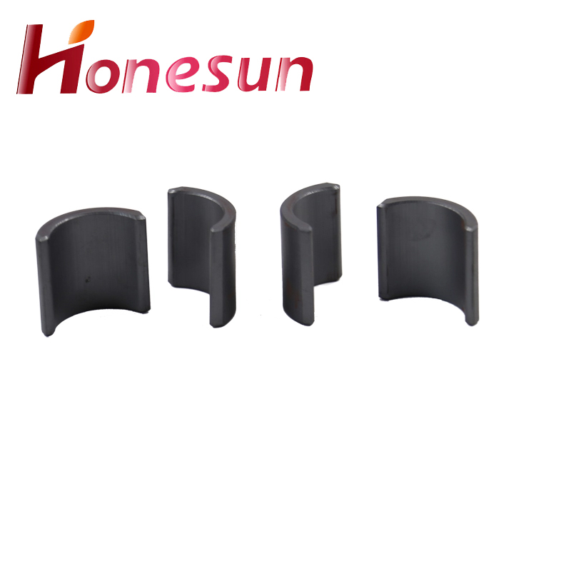 High Quality Strong Power Black Ferrite Ring Magnets