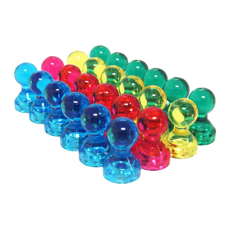 Power Pins Push Pin Magnets Fridge Magnets Assorted Color Magnets Perfect for Home School Classroom and Office Magnets Magnets for Refrigerator Dry Erase Board and Whiteboard Magnets