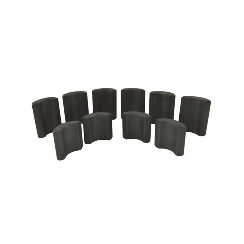 Industrial Application Arc Permanent Ceramic Block Ring Ferrite Magnet for CQ Magnetic Pump