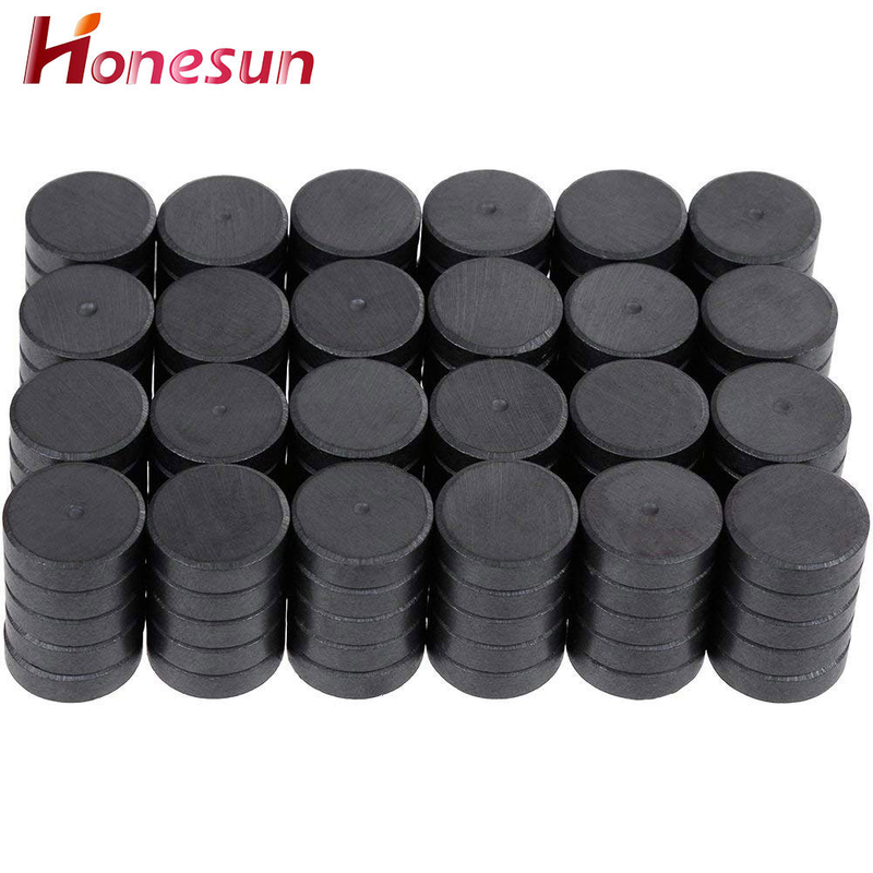 C8 Y30BH Ferrite Magnets Strong Round Disc Cheap Ceramic Magnets Flat Circle Magnets
