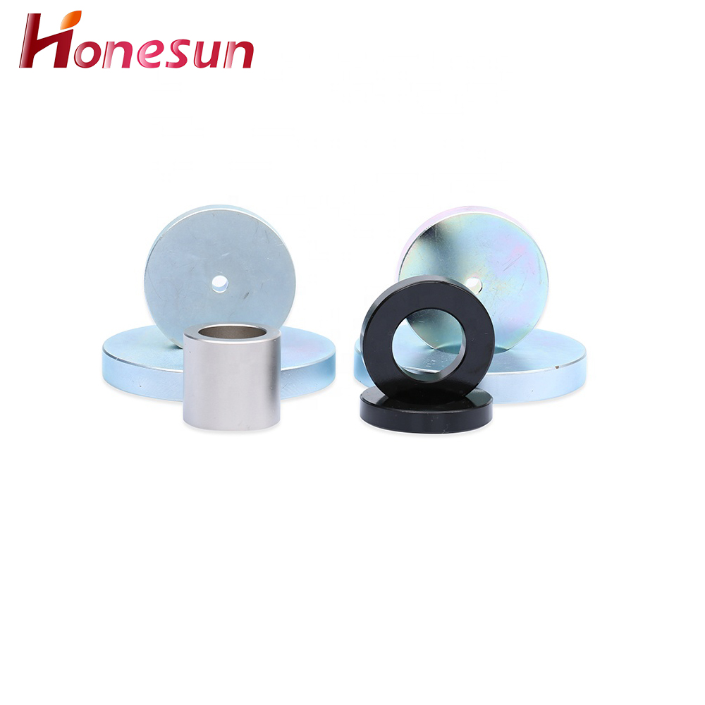 N35 N38 N42 N45 N48 N52 NdFeB Super Strong Small Ring Permanent Magnets for Headphone Epoxy Round Disc Rare Earth Neodymium Magnets