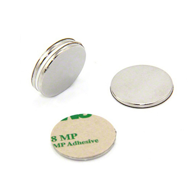 Self Adhesive Custom Magnets N45 Round Magnet Super Strong Magnet Neodymium Magnet Disc Magnet