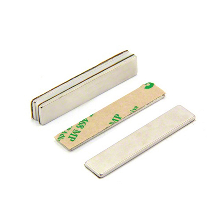 Heavy Duty Fridge Door Garage Kitchen Science Craft Art Office DIY Strong Magnet Rare Earth Neodymium Bar Super Permanent Metal Rectangular Adhesive 60x10x3mm Powerful Pull Force