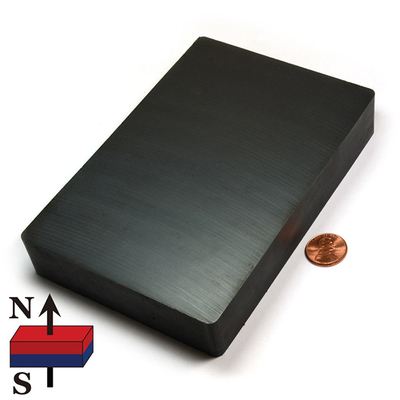 Flat Black Magnets for Crafts C8 Y30 Y30BH Block Ceramic Industrial Magnets Block Ferrite Magnets