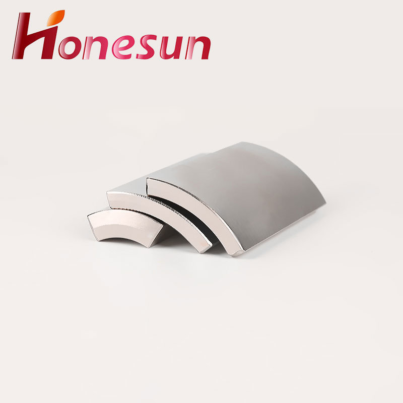 35H 38H 42H 45H 48H 50H Custom Arc Super Strong Rare Earth Permanent Magnets for DC Motor Neodymium Magnets