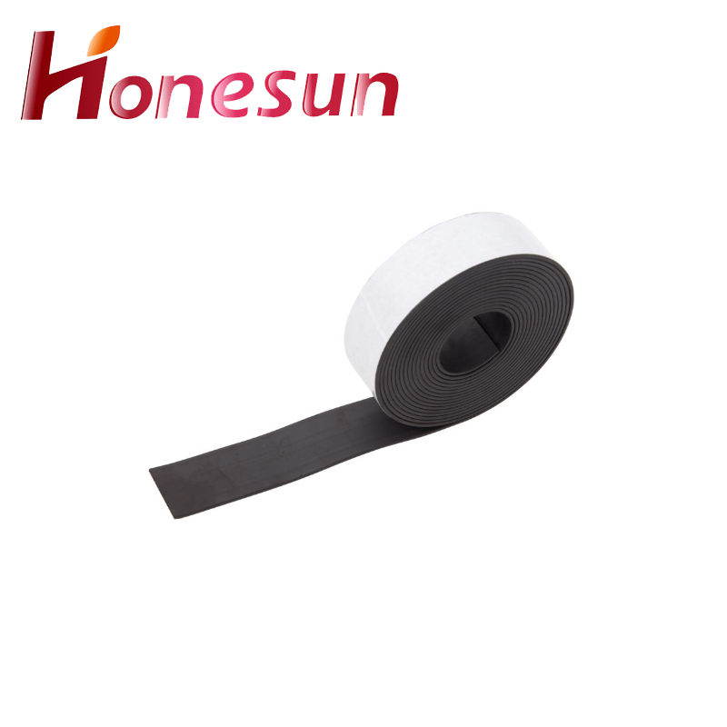 Custom Rubber magnet Flexible Magnetic Strip Magnetic Tape with Strong Self Adhesive