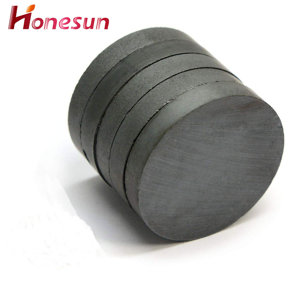 Y30BH High quality different shape disc ferrite magnet magnetic ferrite for industry