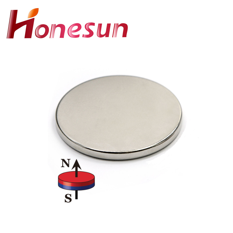 Wholesale Powerful Round Magnet Disc Custom Big Small N35 N42 N52 Neodymium Magnet