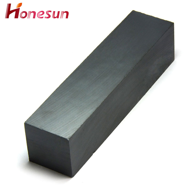 C8 Y30 Y30BH Black Magnets for Crafts Square Ceramic Industrial Magnets Block Ferrite Magnets for Fridges Whiteboards And Notice Boards 
